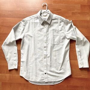 Taylor Stitch California Shirt in black and white.